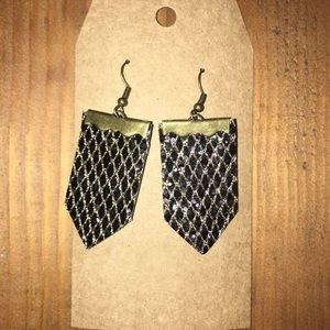 Handmade Leather Earrings